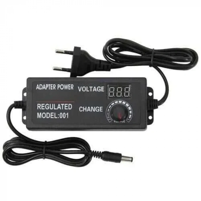 ZY-009 3-24V 5A Ayarlı Adaptör - 5.5x2.5mm Çıkışlı