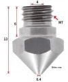 0.4mm Çelik Nozzle MK10-4mm-M7