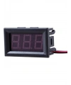 0.56” DC 0–30V Dijital Voltmetre Panel Tip (Kırmızı, 3 Telli)