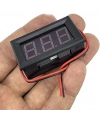 0.56 inç LED ekran 2 Kablo DC 4.5V-30V Voltmetre