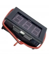 0.56 inç LED ekran 2 Kablo DC 4.5V-30V Voltmetre
