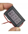 0.56 inç LED ekran 2 Kablo DC 4.5V-30V Voltmetre
