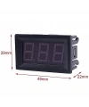 0.56 inç LED ekran 2 Kablo DC 4.5V-30V Voltmetre