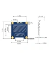 0.96 128x64 Oled Grafik Lcd Ekran - Mavi
