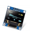 0.96 128x64 Oled Grafik Lcd Ekran - Sarı/Mavi