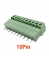 10 Pin 3.81mm Geçmeli 180C Takım Klemens