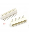 10 Pin JST-XH 2.54 Tunik Konnektör Erkek Eğik 90°
