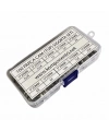 100 Parça 5x20mm Cam Sigorta Tüp Sigorta Seti Plastik Kutulu