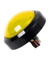 100mm 12V Işıklı Oyun Makinesi Butonu - Sarı