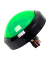 100mm 12V Işıklı Oyun Makinesi Butonu - Yeşil