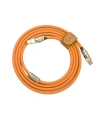 100W Turuncu Type-C Silikon Hızlı Şarj Kablosu - 2 Metre