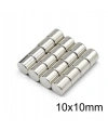 10X10mm Neodyum Güçlü Mıknatıs - Neodim Magnet