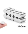 10X3mm Neodyum Güçlü Mıknatıs - Neodim Magnet