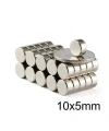 10X5mm Neodyum Güçlü Mıknatıs - Neodim Magnet