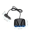 120W 10A 3lü USBli Çakmaklık Çoklayıcı
