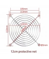 120x120mm Metal Fan Kapağı Fan Teli