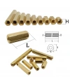 12mm M3 Dişi-Dişi Metal Distans Aralayıcı Spacer