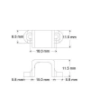 12mm Motor Tutucu Kısa