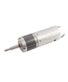 12V 1000RPM 28mm Planet Redüktörlü Kısa DC Motor - Vidalı Milli