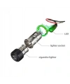 12V 120W Işıklı Oto Çakmaklık - Kırmızı