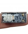 12V 5A Çift Kontak Röle - HLS-14F3L-DC12V-C