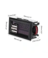 12V Akü Kapasite Göstergesi - 5V 2A USB Çıkışlı