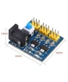 12V Giriş 3.3V. 5V Çoklu Çıkışlı Regülatör Kartı