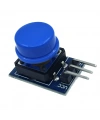 12x12mm Push Buton Switch Modül Mavi Kapak 1 Adet