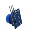 12x12mm Push Buton Switch Modül Mavi Kapak 1 Adet