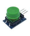 12x12mm Push Buton Switch Modül Yeşil Kapak 1 Adet