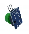 12x12mm Push Buton Switch Modül Yeşil Kapak 1 Adet