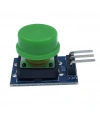 12x12mm Push Buton Switch Modül Yeşil Kapak 1 Adet