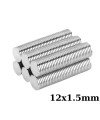 12x1.5mm Neodyum Güçlü Mıknatıs - Neodim Magnet
