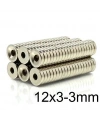 12X3-3mm Havşa Delikli Neodyum Güçlü Mıknatıs - Neodim Magnet