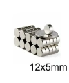 12X5mm Neodyum Güçlü Mıknatıs - Neodim Magnet