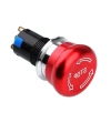 16M-Q1 16mm Metal Acil Stop Butonu 1NO+1NC - Logolu