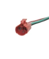 16mm - 19mm Yüksek Akım Işıklı Metal Buton Soketi
