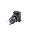 16mm 24V Sarı Anahtarlı Diktörtgen Buton CD-AJ-11DZ/24V/Y