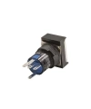 16mm 24V Sarı Yaylı Diktörtgen Buton CD-AJ-11D/24V/Y