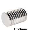 18x3mm Neodyum Güçlü Mıknatıs - Neodim Magnet