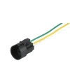 19mm Işıksız Metal Buton Soketi