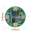 1S 2.5A BMS 3.7V 18650 Lityum Pil Şarj Koruma Devresi