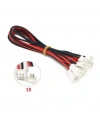 1S Lipo Pil Şarj Dengeleyici Uzatma Kablosu JST-XH 20cm 22AWG