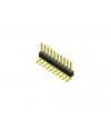 1x10 Erkek Pin Header 2.54mm 90 Derece