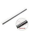 1x40 15mm Erkek Header 40 Pin 2.54mm 180 Derece