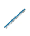 1x40 Erkek Header 40 Pin 2.54mm 180 Derece - Mavi