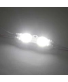 2li Mercekli Mini Modül Led - Beyaz 12V 0.72W