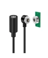 2-Pin 10mm 90C Kablolu PCBli Pogo Pin Manyetik Konnektör Takımı - DC Soketli