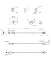 2-Pin 10mm 90C Kablolu Pogo Pin Manyetik Konnektör Takımı - Type-C Soketli