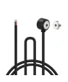 2-Pin 15mm 90C Kablolu Pogo Pin Manyetik Konnektör Takımı